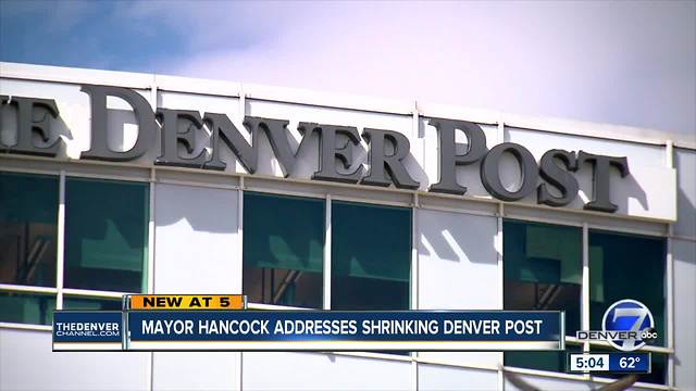 Mayor Hancock discusses democracy and the Denver Post on national TV