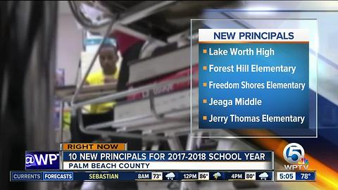 10 new principals for 2017-2018 school year