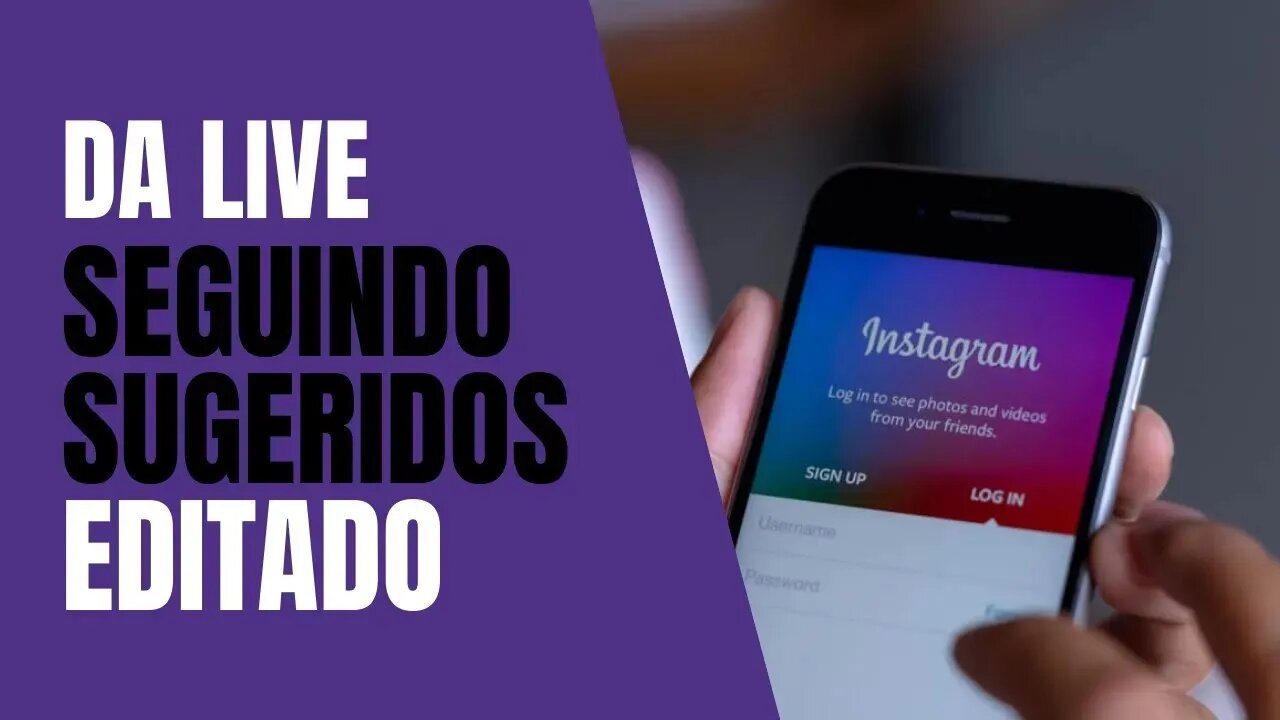 🚀 Instagram Seguir todas as SUGESTÕES 🙋