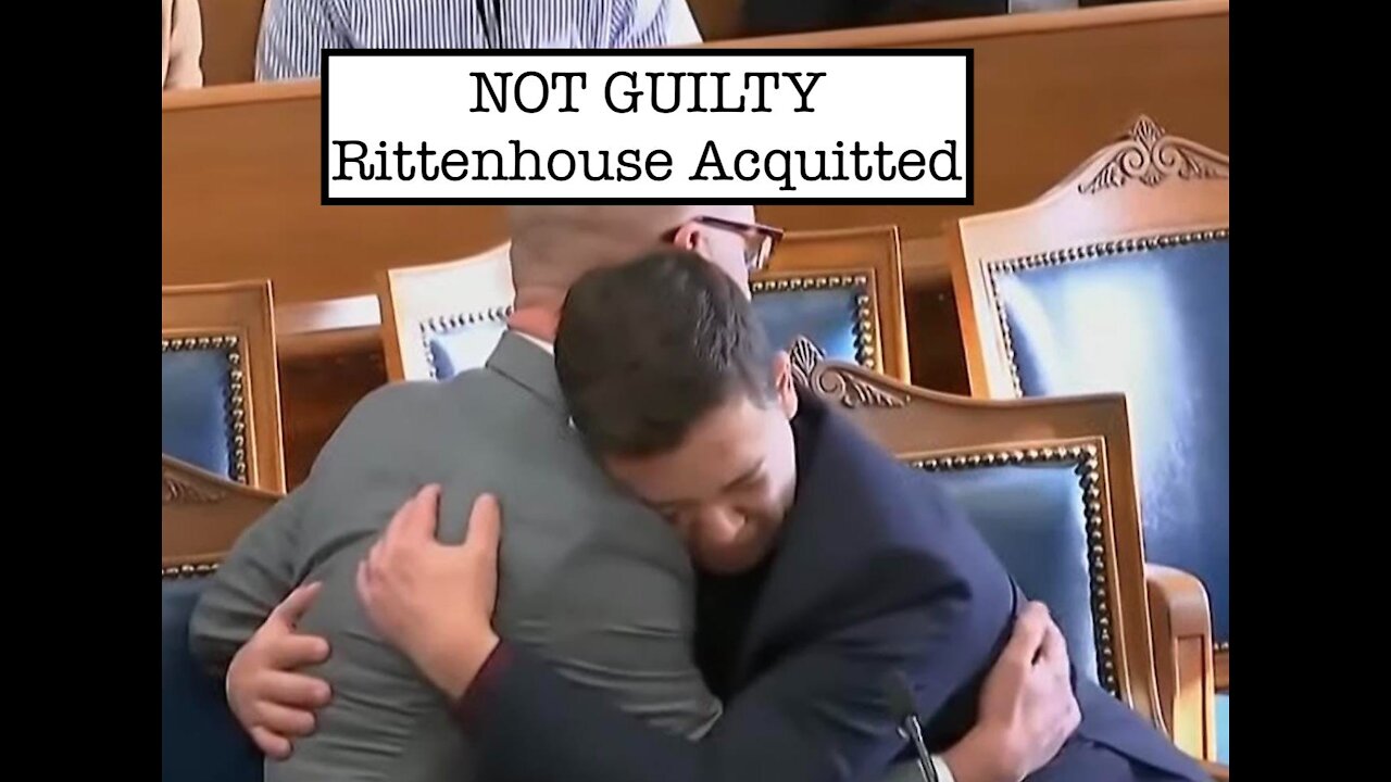 NOT GUILTY Rittenhouse Acquitted