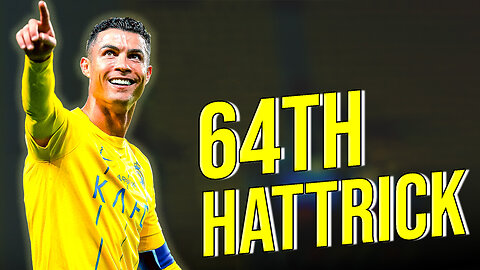 Cristiano RONALDO 64th HATTRICK | Al NASSR vs AL TAI | 2024