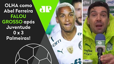 "O Deyverson, para mim, é..." OLHA como Abel Ferreira FALOU GROSSO após 3 a 0 do Palmeiras!