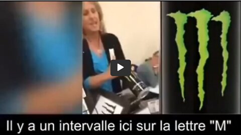 Monster Energy Drink Le signe de la bête a toujours été SOUS