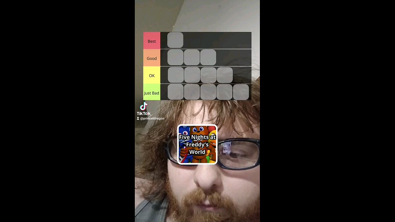 first video and it's a tier list