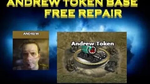 WAR COMMANDER - ANDREW TOKEN (FREE REPAIR)