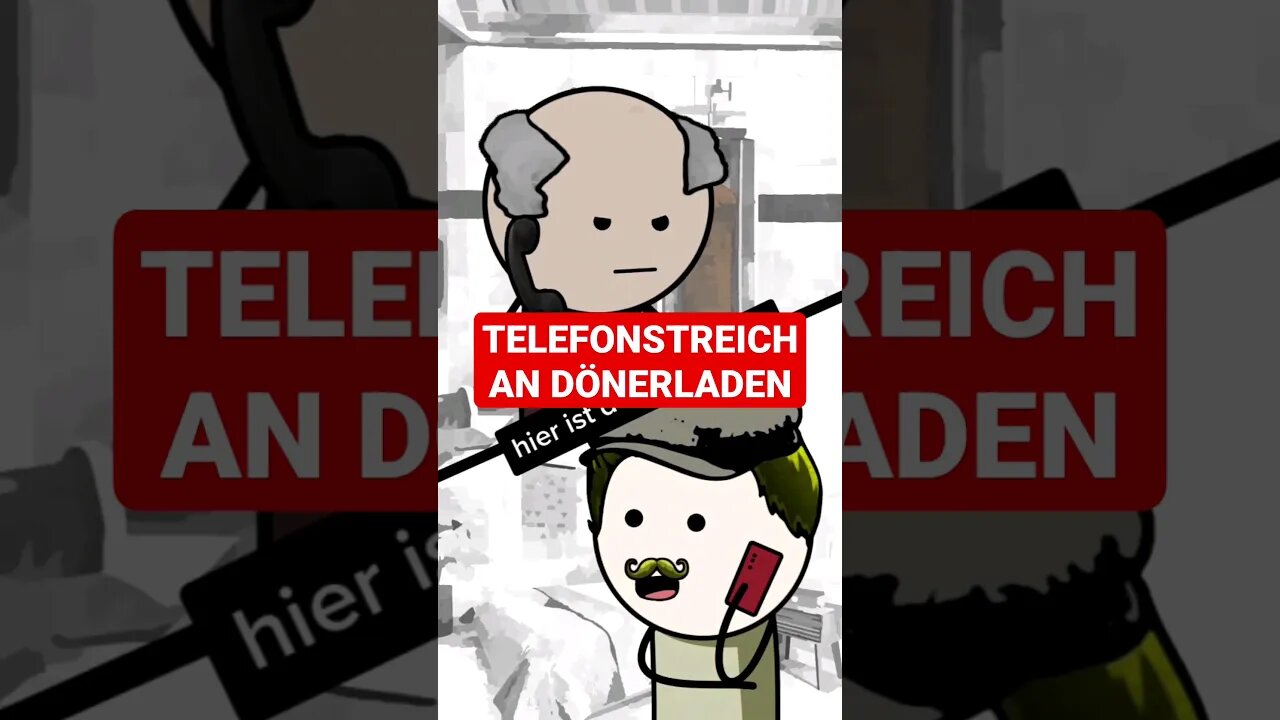 TELEFONSTREICH an Dönerladen #shorts