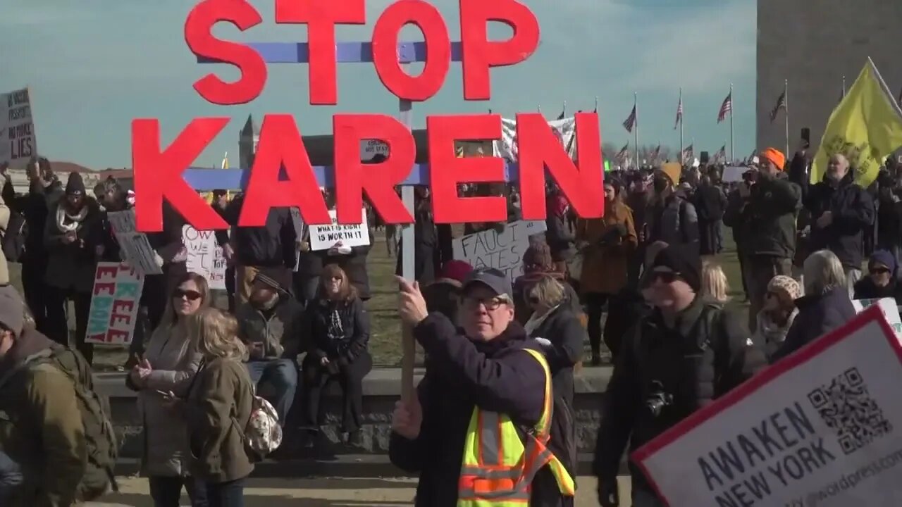 More On Protest In Washington DC About Restrictions