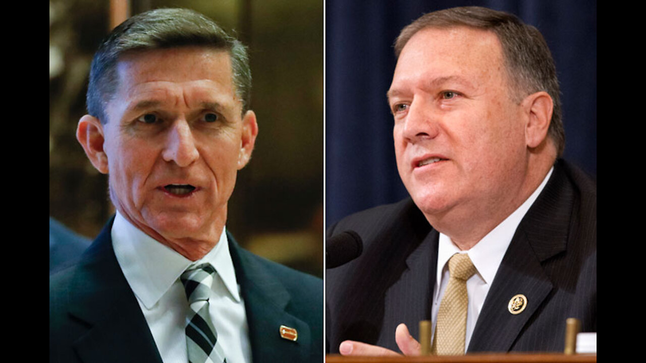 Pandora's box has been opened, by General Flynn and Pompeo