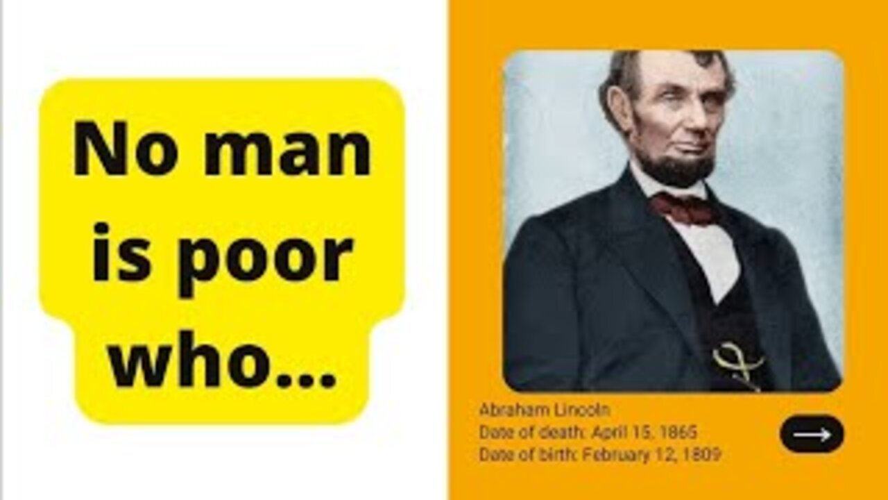 Abraham Lincoln Quotes