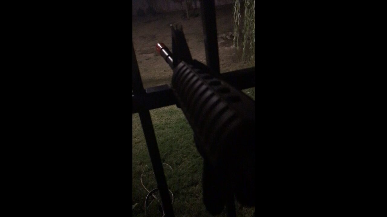 Night fire training with airsoft