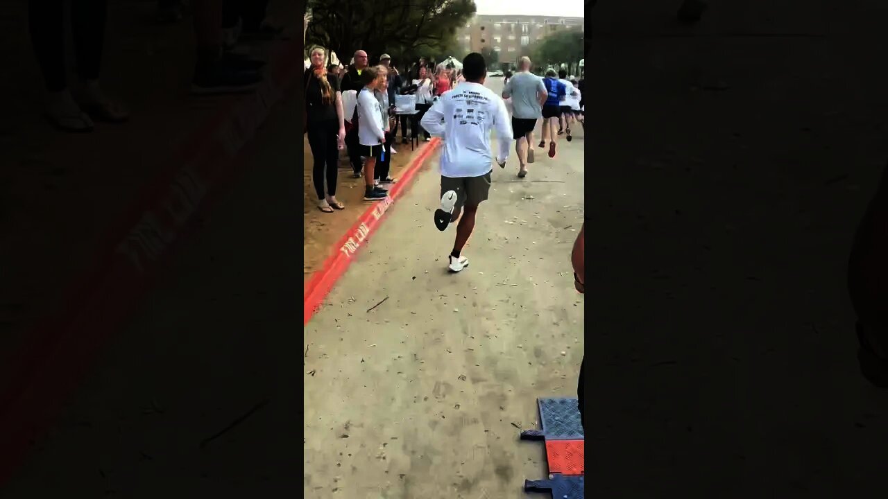 POV 5K: The Frosty 5K in Frisco, TX | 7th overall, 1st in my age group! #short