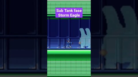 Sub-tank na Fase do Storm Eagle - Mega Man X - Snes
