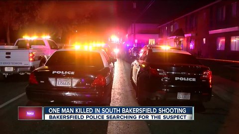 One man killed in south Bakersfield shooting