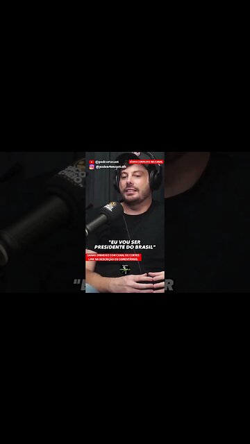 DANILO GENTILI: EU VOU SER PRESIDENTE #shorts #danilogentilli #danilogentili #presidentebrasil