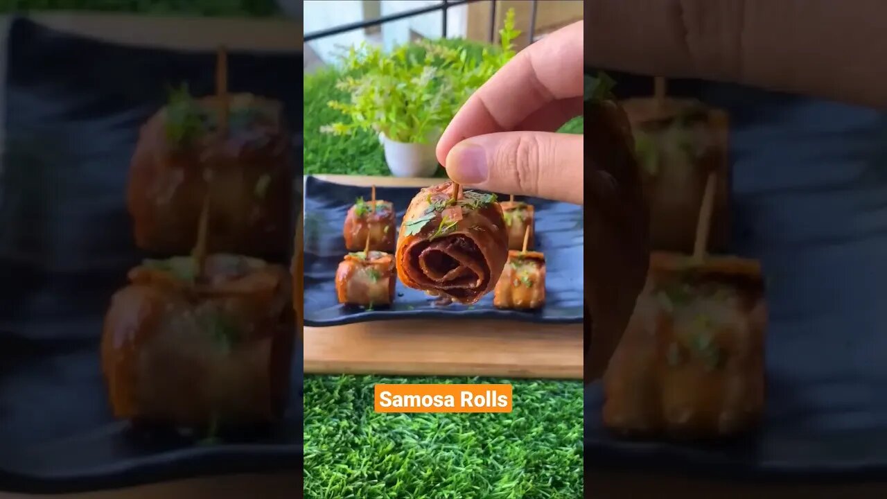 cheese Samosa Rolls