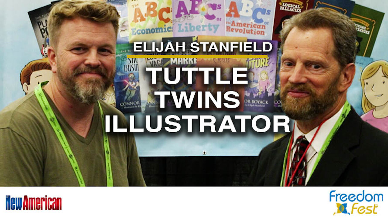 Tuttle Twins Illustrator Elijah Stanfield | FreedomFest 2021