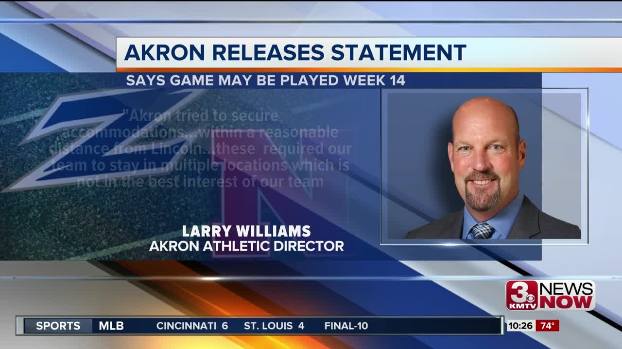 Akron Athletic Director releases statement