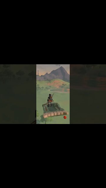 I think the devs overlooked this… flying apple glitch #tearsofthekingdom