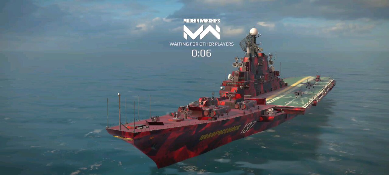 Modern Warships - T2 Carrier - RF Novorossiysk - Map Greenland