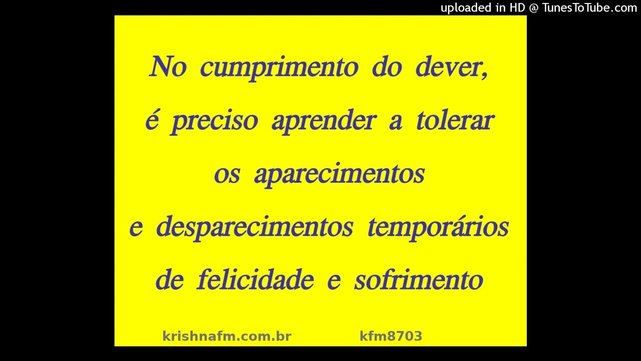 No cumprimento do dever, é preciso aprender a tolerar os... kfm8703