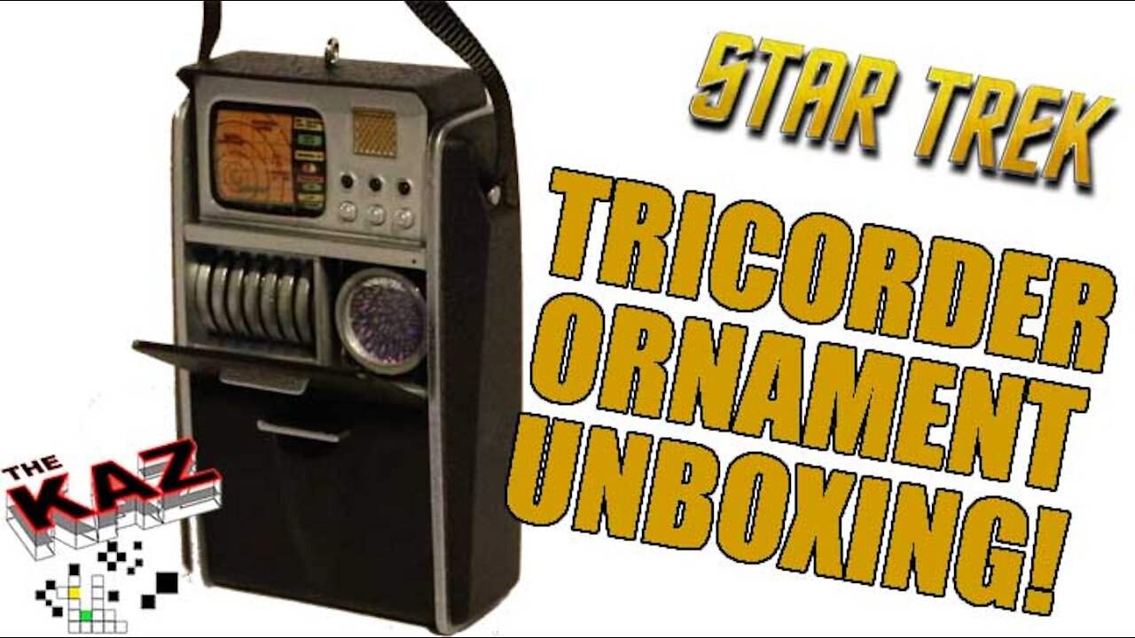 2018 Star Trek Tricorder Hallmark Keepsake Ornament Unboxing