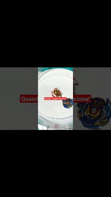 Quando o Bullet funciona! #Beyblade