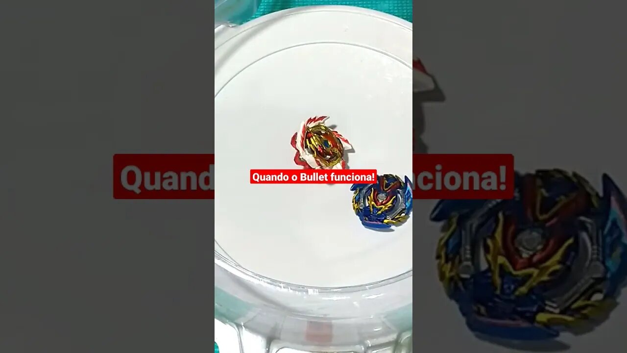 Quando o Bullet funciona! #Beyblade
