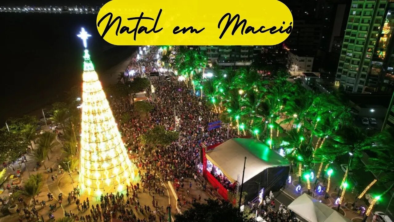 [MACEIÓ ILUMINAÇÃO NATALINA| na Belíssima Orla de Maceió | Alagoas Brasil | CHRISTMAS 2023 ] ⭐️✨