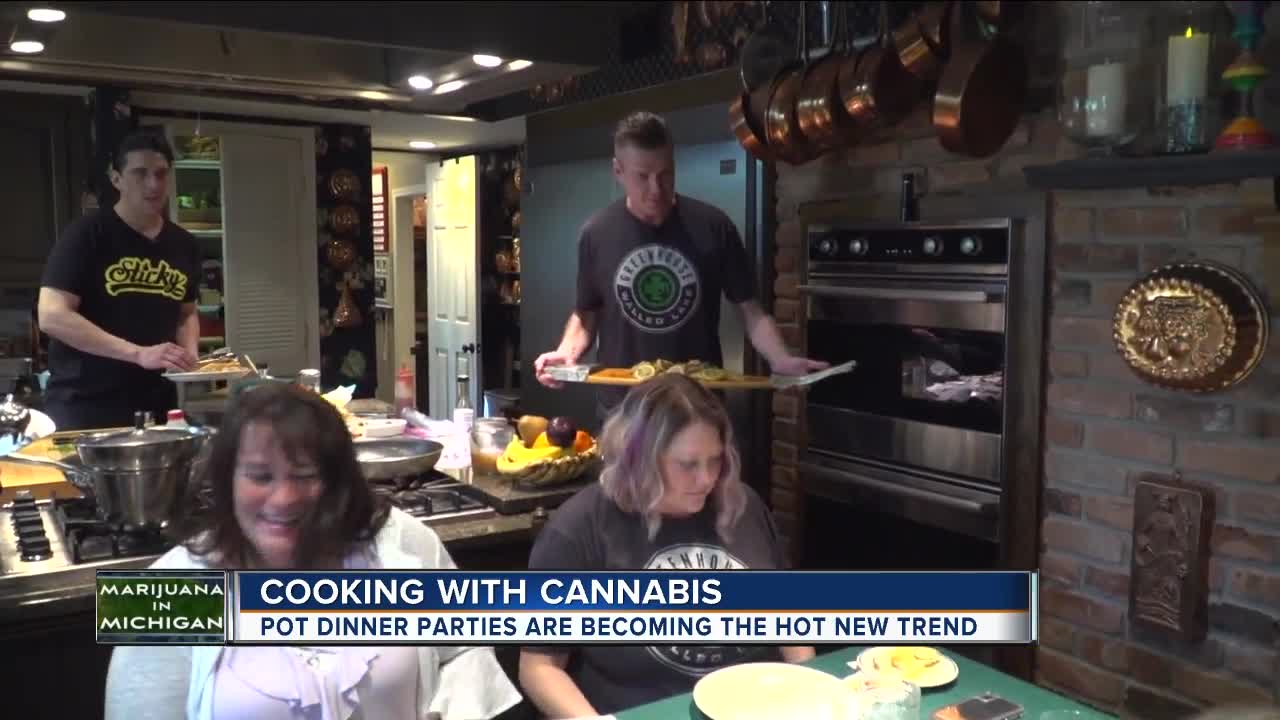 Taking you inside the latest trend of marijuana dinner parties