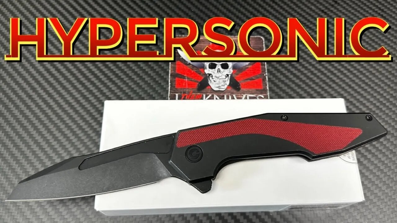 Civivi Hypersonic GTC design !! Frame lock flipper !!