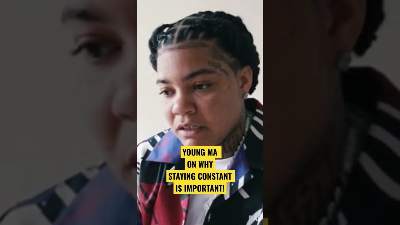 #youngma on why consistent matters ! #prememagazine