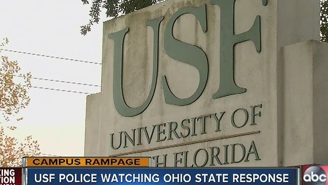 USF reviews OSU campus attack