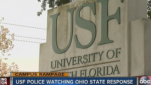 USF reviews OSU campus attack