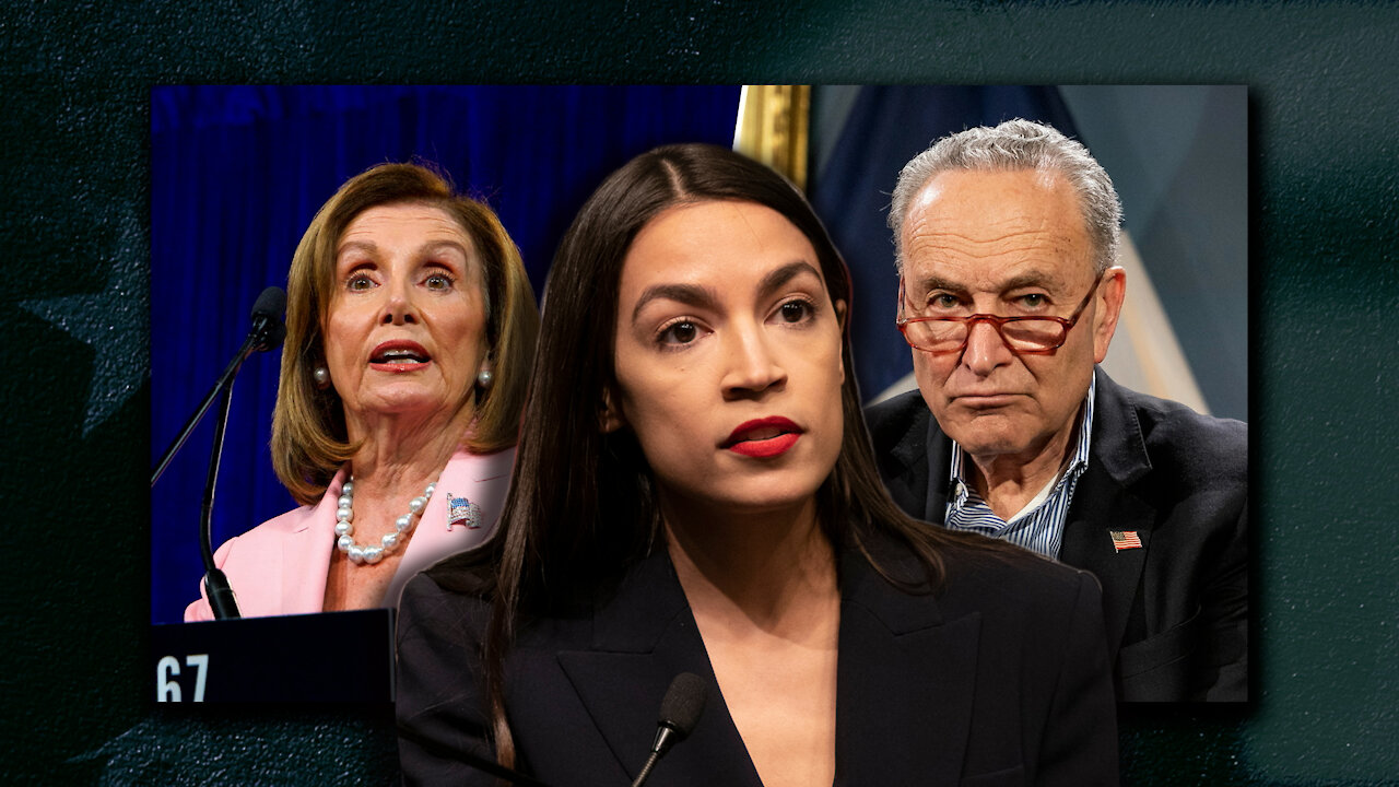 AOC Furthers Divide in Democrat Party, Says Nancy Pelosi and Chuck Schumer Need To Go!