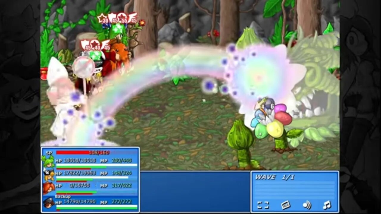 Epic Battle Fantasy 4 (PC) - Epic Mode - Part 34: Rainbow Rafflesia Superboss Fight (All Challenges)