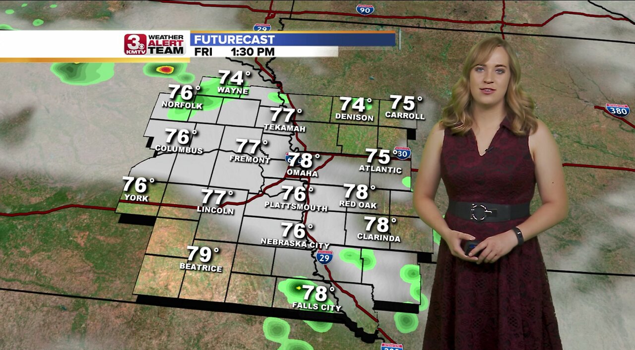 Audra's Afternoon Forecast