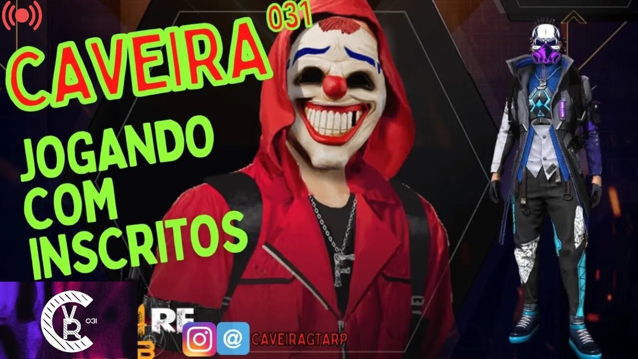 ❤️ FREE FIRE AO VIVO - FF LIVE ❤️ NOVO MAPA E LOJA MISTERIOSA ❤️CRIMINAL ❤️ JOGANDO COM INSCRITOS ❤️