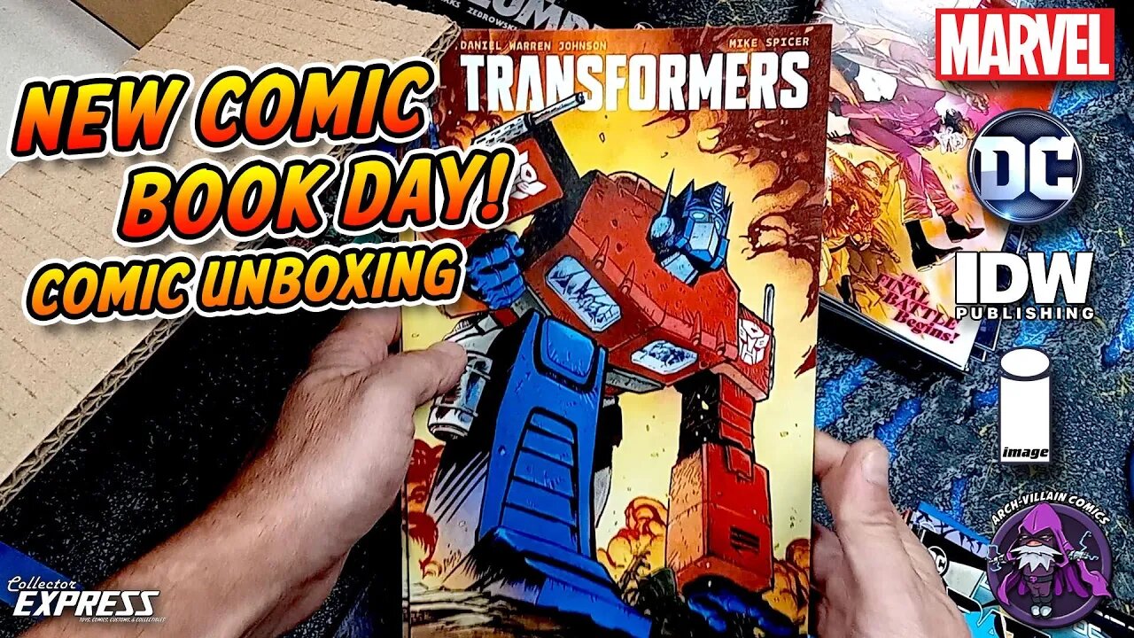 New COMIC BOOK Day - Marvel & DC Comics Unboxing October 11, 2023 - New Comics This Week 10-11-2023