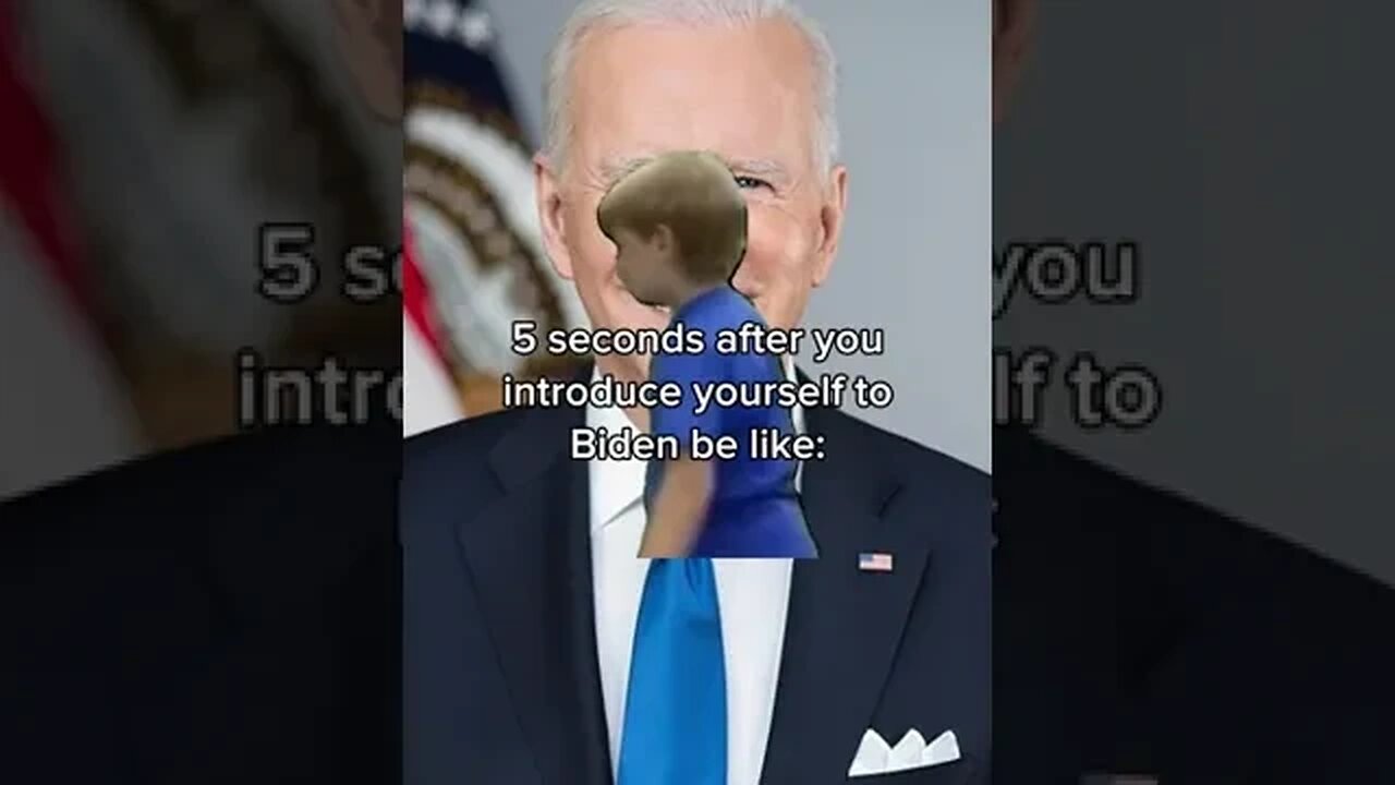 Sleepy Joe Biden Be Like Who are you #meme #maga #shorts