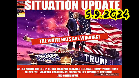 5/10/24 - Trump Return - Q Post - White Hats Intel - Derek Johnson Decode..