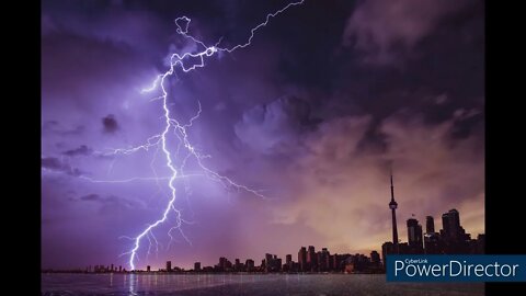 Thunderstorm for 3 hours!Study,Ambience,Relaxing