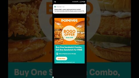 HUNGRY?!! POPEYES BOGO OFFER!!