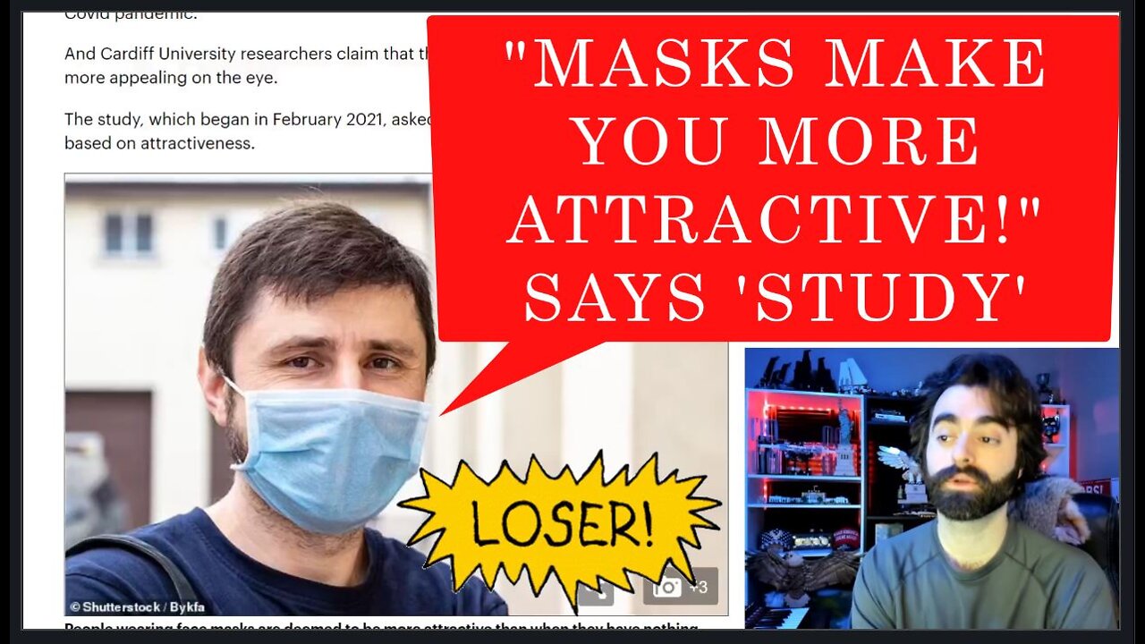 In Your Face! Masks Make You MORE Attractive, Say 43 British Tarts!