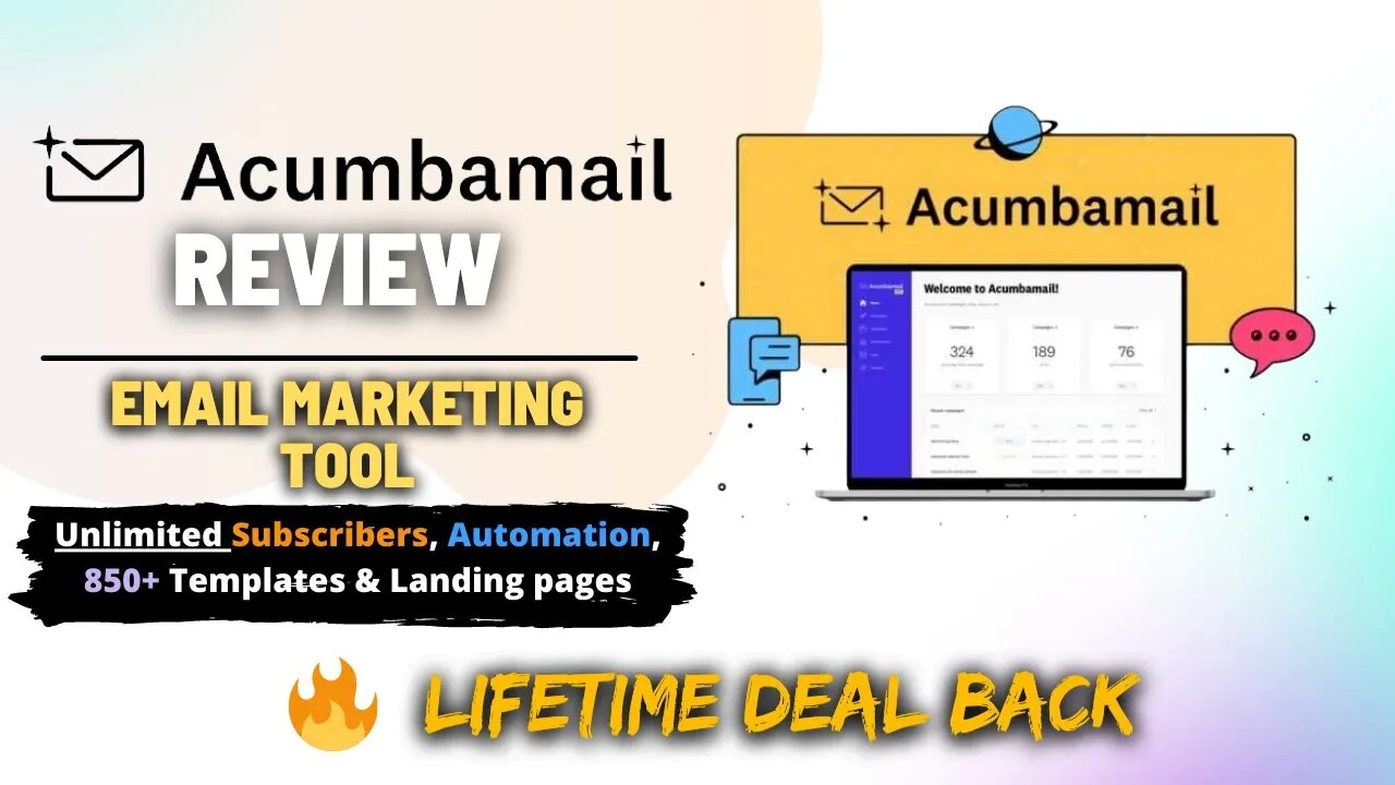 Acumbamail Review [Lifetime Deal] | Offering Unlimited Subscribers to Start Email Marketing