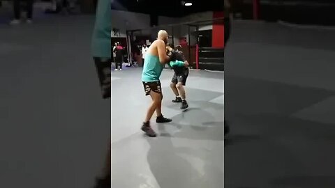 Leaked video. My opponent is getting his work in. Look out for my upcoming fight.