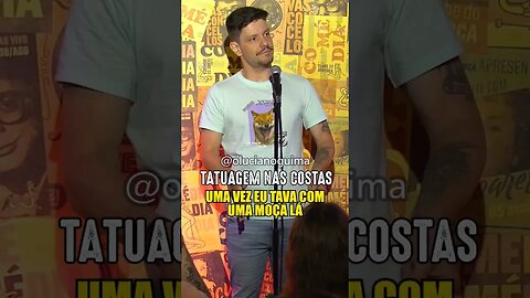 Tattoo nas costas #tatuagem #tatuador #standupcomedy #shorts #comediastandup #humor #comedia