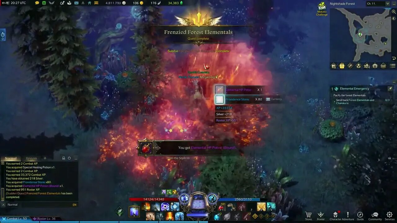 Lost Ark MMORPG Elemental Emergency