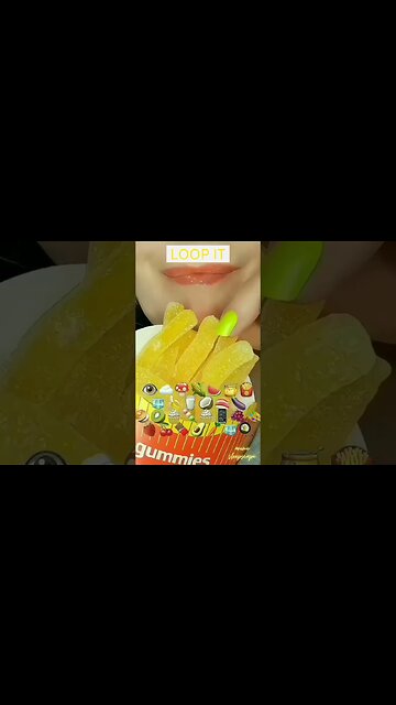 asmr 45 sec for sleep emoji food challenge mashup eating - 2023 - 3