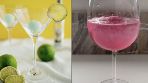 Ces « cocktail bombs» qui explosent sur TikTok sont faites à Montréal et c'est à essayer