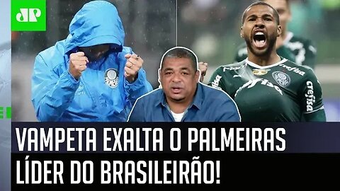 "Gente, nós vemos o Palmeiras e os RIVAIS, e FICA CLARO que..." Vampeta EXALTA o LÍDER Verdão!